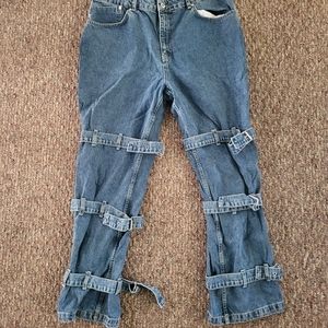 Ragged Priest  buckle jeans